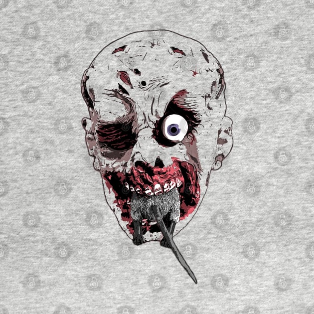 Zombie eating, zombie apocalypse virus outbreak by Rising_Air